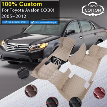 Auto Covorase Pentru Toyota Avalon XX30 2005~2012 Set Complet Impermeabil Durabil Covor din Piele de Lux Mat Covoare Auto Accesorii Auto