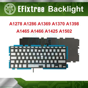 Noua Tastatură Iluminare din spate Layout UK-NE Pentru A1278 A1286 A1398 A1466 A1465 A1502 A1425 A1370 Pasta de Fundal 2012-de Ani