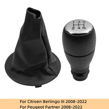 Crom Styling Accesorii Schimbătorului De Viteze Pentru Citroen Berlingo / Peugeot Partner 2008 2009 2010 2011 2012 2013-2020