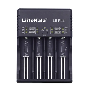Liitokala Lii-PL4 Litiu / NiMH / LiFePO4 Baterie acumulator 18650 18350 18500 21700 20700B 20700 14500 26650 AA AAA 32700