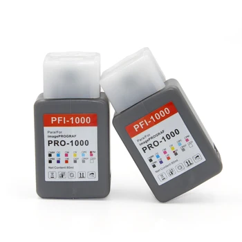 12 cartușe color pentru Canon Pro 1000 printer cartuș de cerneală compatibil cu cip și cerneală pigment