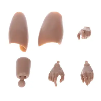1:6 Scala de Acțiune Figura Nud sex Masculin Corpul Umăr Îngust se Potrivesc FIERBINTE Jucării TTM18/TTM19