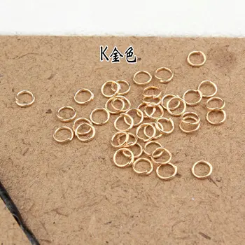 La ultrafine singur inel de legătură inel cerc de deschidere inel cercuri DIY accesorii brățară colier pandantiv cataramă material