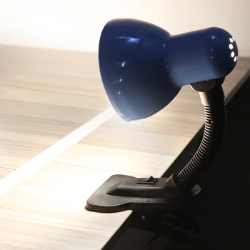 Lampa de Birou LED Pentru Citit Cartea Mini Portabil Flexibil Clip Largă de Tensiune Lampă de Masă pentru Dormitoare Studiu de Birou Suport Bec E27