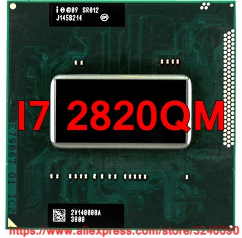Original intel Core I7-2820QM SR012 versiunea oficială CPU (8M Cache/2.3 GHz-3.4 GHz/Quad-Core) i7-2820qm Laptop procesor