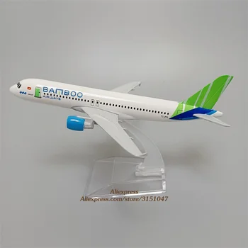16cm Aliaj Metal de Aer Vietnam Bambus Airways, companii Aeriene Airbus 320 A320 companiile Aeriene turnat sub presiune Avion Macheta Avion Model Stea de Aeronave