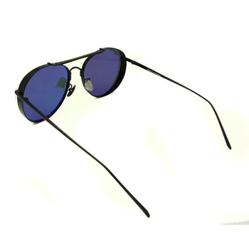 SORBERN Noua Moda de Lux Metal Rame Rotunde Polarizat ochelari de Soare Oglindă Lentile de Epocă Femei Bărbați Blând Ochelari Oculos De Sol