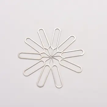 10buc/set pentru Cardul Sim Îndepărtarea de Scoatere Pin Instrument-Cheie Ac din Oțel Inoxidabil pentru huawei pentru iPhone iPad Samsung
