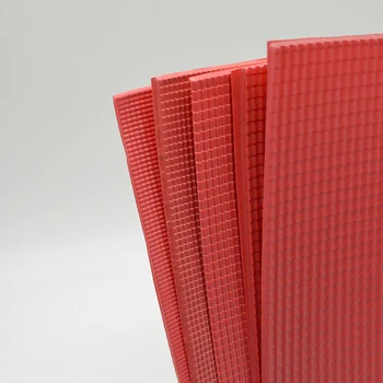 1:25-1:100 Clădire cu Arhitectură Model de Materiale 210x300mm PVC Acoperisuri cu Tigla de Plastic DIY Model de a Face Foaie Roșu 5pcs/lot