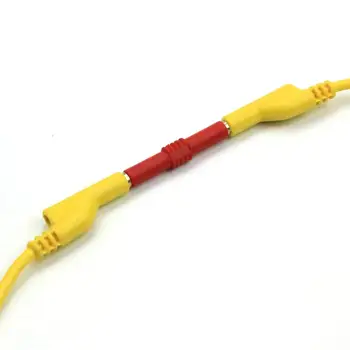 TKDMR 10buc Izolate Banană 4mm Jack Femeie la Femeie Soclu Banana Conectori de Cuplare pentru 4MM Banana Plug Extensie Adaptoare