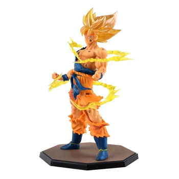 18cm Son Goku Super Saiyan Figura Anime Dragon Ball Goku DBZ figurina Model Cadouri de Colectie Figurine pentru Copii