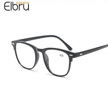 Elbru+1+1.5+2+2.5+3+4 Ochelari De Citit Femeile Baza De Prescriptie Medicala De Citire Optic Ochelari De Vedere Unisex Rotund Hipermetropie Mărire Ochelari