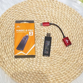 MayFlash Nintend Comutator /PS4/PS3 USB Controler Wireless Adapter MAGIC-S PRO 2 setul cu Cască Bluetooth pentru Xbox One S/360/PC