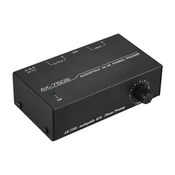 2022 Nou Ak-750S Audiofil M/M Phono Preamp Preamplificator Amplificator SUA/UE Adaptor Priza