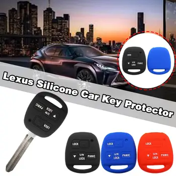 Cheia de la mașină Caz Coajă de Silicon Cover pentru Toyota /LEXUS Cheie Candy Bar Silicon Masina de Control de la Distanță Capac Caz-Cheie en-Gros