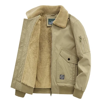 Erkek ceket marka 2021 kıș yeni kalınlaşmak polar sıcak rahat ceket erkek ceket kuzu yünü moda muzeul rüzgarlık ceketler erkekle