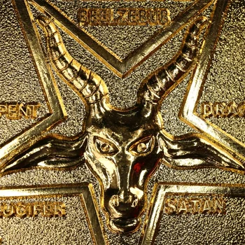 Lucifer Morningstar Monedă Cosplay Recuzită Penticostală Insigna Monede De Halloween Accesorii Metalice