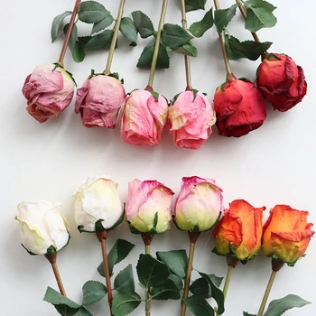 1 BUC Trandafir de Mătase Artificială Buchet de Flori Pentru Acasa Cameră Decor Flori False Masa de Gradina Decor de Nunta Cadouri de Ziua Îndrăgostiților