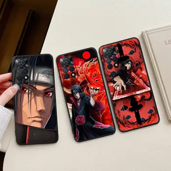 Naruto Uchiha Itachi Akatsuki Jucării Telefon Caz Pentru Redmi Notă 11E 11 11 10 9 Pro 9A K20 K30 K40 Moale cu Capac de Silicon