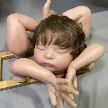 20Inch Realiste Deja Vopsite Bebe Papusa Reborn Kit Laura Cu Transplant de Par Handmade, DIY Piese Papusa Jucării pentru Fete lol