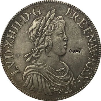 1643 Franc 2 livre Tournois monede
