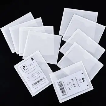 4buc Etichetă Adezivă Sac Auto-adeziv Parbriz Parcare Auto Acoperi Bag Cardul Autocolant Card de Plastic Transparent Permite F7l8