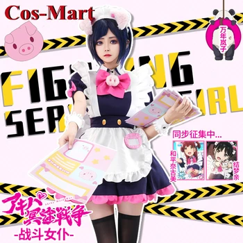 Pentru Că-Mart Anime Akiba Maid Război Cosplay Costum Minunat De Dulce Servitoare Unifoms De Sex Feminin Activitate De Petrecere, Joc De Rol Îmbrăcăminte