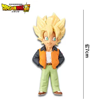 6pcs Anime Dragon Ball WCF Vegeta Goku Hercule Figurine DBZ de Colectie Model de Jucărie Juguetes Acțiune Figura