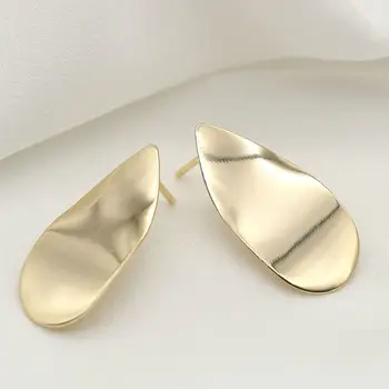 DIY cercei accesorii argint 925 ac geometrice cercei din alama placat cu aur de 14K Culoare handmade picătură cercei materiale