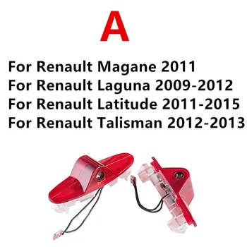 2 buc LED logo car lumina ușa bun venit proiector lumina Pentru Renault Laguna Espace 4 5 Vel Satis Latitudine Talisman Megane Koleos