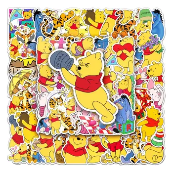 10/30/50Pcs/Set Anime Disney Winnie the Pooh Autocolante Pentru Copii Autocolante Drăguț Notebook-uri de Bagaje Scrapbooking Autocolant Jucarii Copii