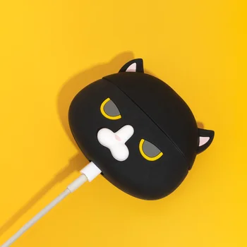 GeekShare Apple AirPods Pro Coajă de Protecție BINE Cat de Silicon Moale fără Fir Bluetooth Casti Acoperire Pentru AirPods Incarcator Cutie