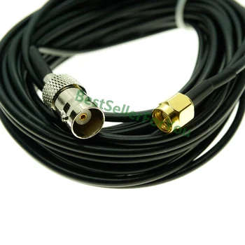 Extensie cablu SMA Male la BNC De 50 Ohm RF Cablu RG174