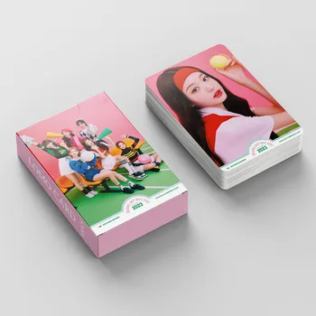 55pcs/Set Kpop V veautiful zi photocards fără stăpân Copii 2023 SALUTĂRI SEZON lomo carduri IVE G I-DLE Carte de Fotografie
