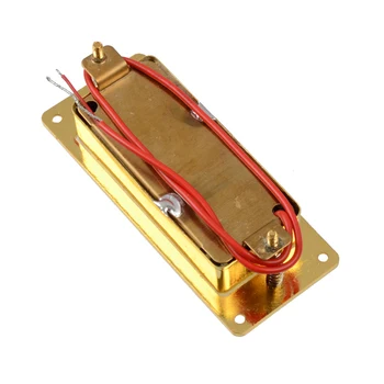 Mini 6 Gaura Chitara Electrica Humbucker de Preluare pentru LP Chitara de Aur (Neck si Bridge sunt Universale)