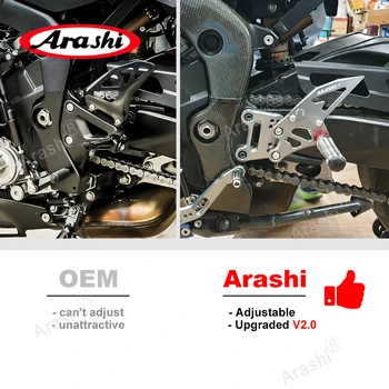 Arashi 1 Set Suport pentru picioare Reglabil Footpegs Pentru SUZUKI GSX R GSXR GSX-R 1000 2009 2010 2011 2012 2013 2016 GSXR1000