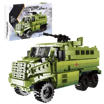 Rusia Blindat militar modern camion de Transport batisbricks bloc ww2 model de vehicul cărămizi jucarii pentru baieti cadouri