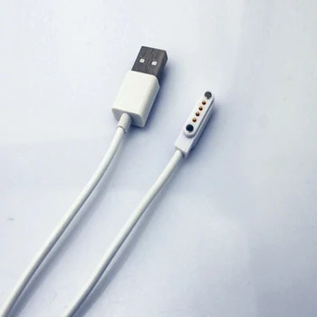 Universal Inteligent Ceasuri sau Brățări Linie de încărcare cablu Magnet de Aspirație 4-pin 7,62 mm, USB port încărcătoare pentru K88H KW88 KW18 GT88 G3