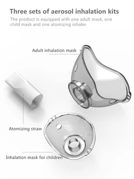 BGMMED Reîncărcabilă Nebulizator Portabil Inhalator Copii Aerosol Portabil Mini Cantareata Nebulizador Usb de Încărcare de Sănătate Pentru Aldult