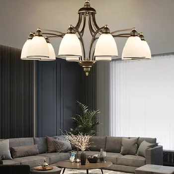 Candelabru Simplu Atmosfera Living Lampa De Dormitor Modern, Sala De Mese Lampa Nordic Casa Retro Lampa De Iluminat