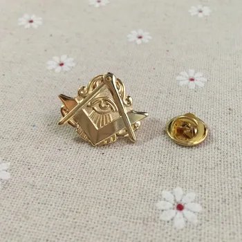 înțelepciunea toate ochi văzând francmasoneria masonice pin rever zidărie pin insigne metal craft insigne, broșe și ace