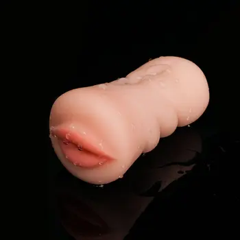 4D Realist Adanc pe Gat sex Masculin Masturbator din Silicon cu Vagina Artificială Gură Anal Sex Oral Masculino Erotic Jucărie Jucării Sexuale pentru Bărbați