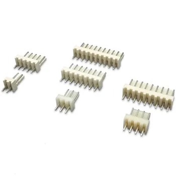 50Pcs KF2510 2/3/4/5/6/7/8/9/10P 2.54 mm Pas de sex Masculin Pin Header Banda Conector Pin Conectori