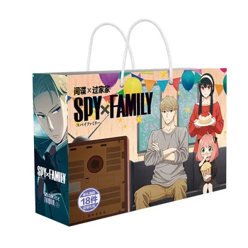 Anime Spion x 18 Stil Familie Cadou Lucky Bag Sac de Colectare de Jucării carte Poștală Bratara Poster Insigna Autocolante Bookmark