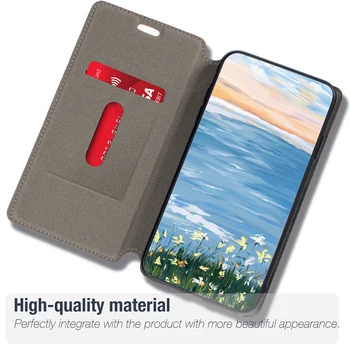 Pentru Sony Xperia XA2 Plus Cazul de Moda Multicolor inchidere Magnetica din Piele Flip-Caz Acoperire cu Suport Card de 6.0 inch