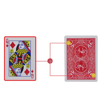 Carduri de magie Marcat Stripper Deck Carti de Joc Poker Trucuri de Magie Close-up Strada Truc de Magie Copil Copil Puzzle Jucărie