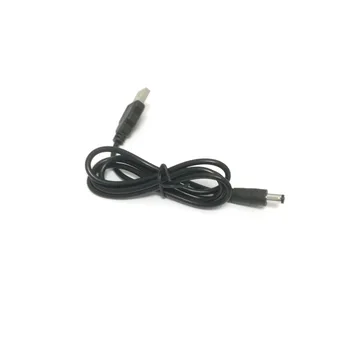 Cumpara 2 obține 1 Gratuit 1 buc USB de Încărcare Cablu de 5V DC Cablu Conector Rotund 5.5X2.1mm 1meter Mult