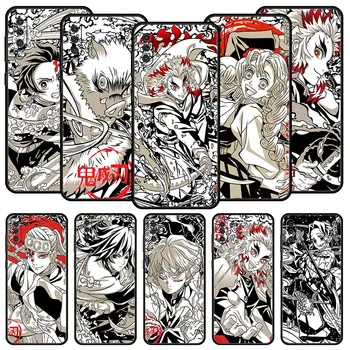 Japonia Anime Demon Slayer Caz de Telefon Pentru Samsung Galaxy A72 A52 A70 A50 A12 A22 4G A32 5G A20e A30 A02s A10 A20s A10s A40 Acoperi