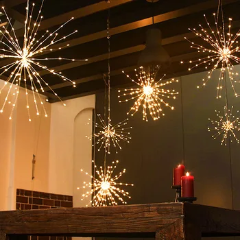 120/150/180/200LED Lumini de Gradina în aer liber, focuri de Artificii Lumina Lumini de Crăciun Wateroroof Decoratiuni de Craciun pentru Casa 2022 Anul Nou