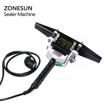 ZONESUN FKR-200 de Mână Impulse Sealer Portabile de Căldură Impulse Sealer Manuală Mașină de Etanșare
